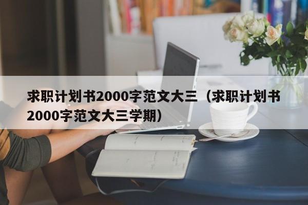 求职计划书2000字范文大三（求职计划书2000字范文大三学期）