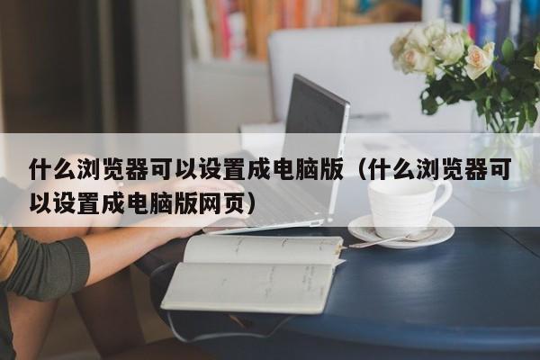 什么浏览器可以设置成电脑版（什么浏览器可以设置成电脑版网页）